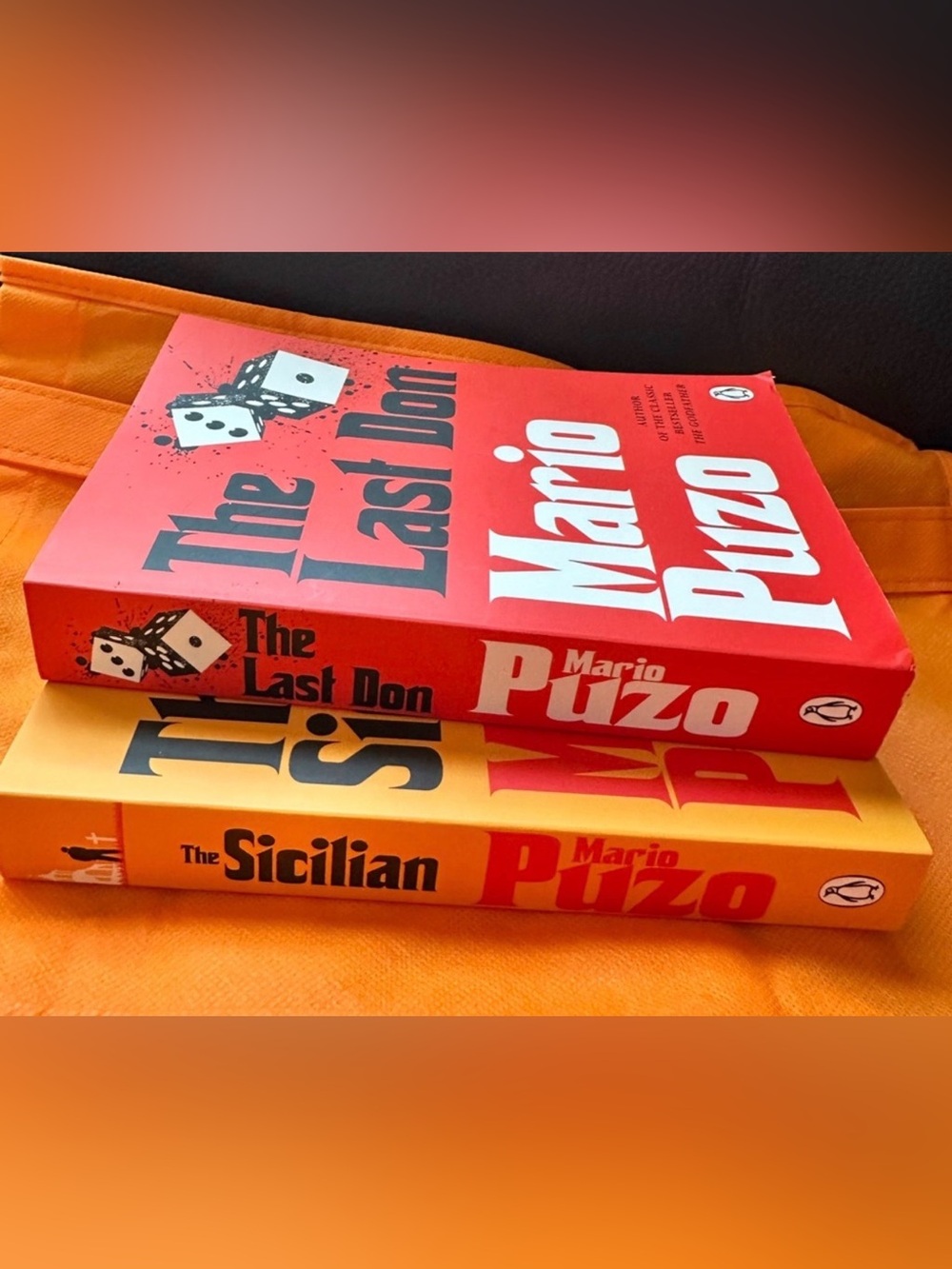 Mario Puzo “the Sicilian” and last Don Paperback bookset